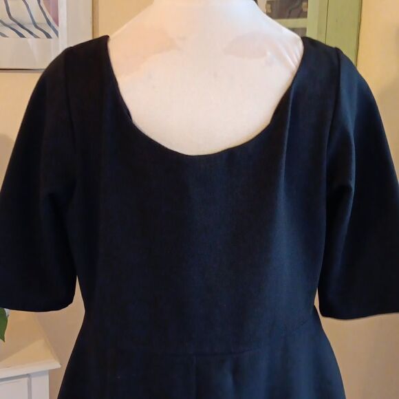 City Chic Black Ponte Dress - Picture 7 of 12